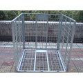 Foldable 304 stainless steel Wire Mesh Security Storage Cage